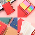 Multifunctional Spiral Notebook With Pen