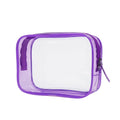 Clear Cosmetic Toiletry Bag With Zipper