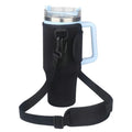 40 Oz. Adjustable Shoulder Strap Tumbler Sleeve Carrier Bag
