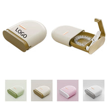 Pulling Type Aligner Mouth Guard Storage Case Denture Box
