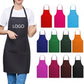 Waterproof PVC Bib Apron with Front Pocket
