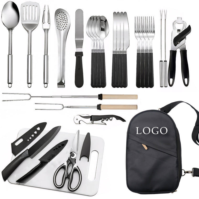 Portable Camping Kitchen Utensil Set
