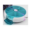 Travel Portable 7 Compartment Vitamin Medicine Organizer Box