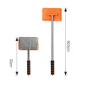 Retractable Car Windshield Cleaning Tool With Microfiber