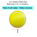 2.5'' Rubber Bouncy Tennis Ball Kids Toy
