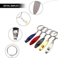 Metal Surfboard Shaped Beer Bottle Opener With Keychain
