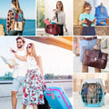 Pu Leather Luggage Bag Case Tags Name Id Labels Privacy