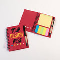 Sticky Notes Kraft Paper Loose-Leaf Coil Notebook
