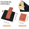 Canvas Leather Foldable Bag for Hiking & Camping