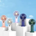 90 Degrees Adjustable Usb Rechargeable Small Handheld Fan