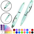 2 in 1 Twist Action Ballpoint Pen & Retractable Box Cutter