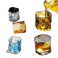 Twisted Tumbler Glass With Thick Bottom