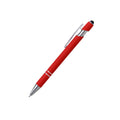 Custom Rubber Coated Stylus Ballpoint Pen