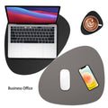 Pu Leather Round Placemat Heat Resistant Washable