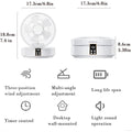 Foldable Wall-Mounted Fan With Night Light