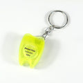 Tooth-Shaped 10M Dental Floss With Keychain