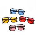 Square Aviator Sunglasses Women Men Vintage Rectangle