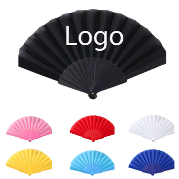 Logo Printed Folding Fan