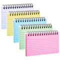 3 X 5 Inch Spiral Ruled Index Card