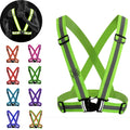 Safety Reflective Vest With Adjustable Strap