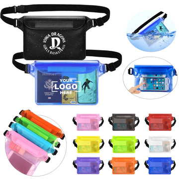Waterproof Clear Waist Bag With Adjustable Strap