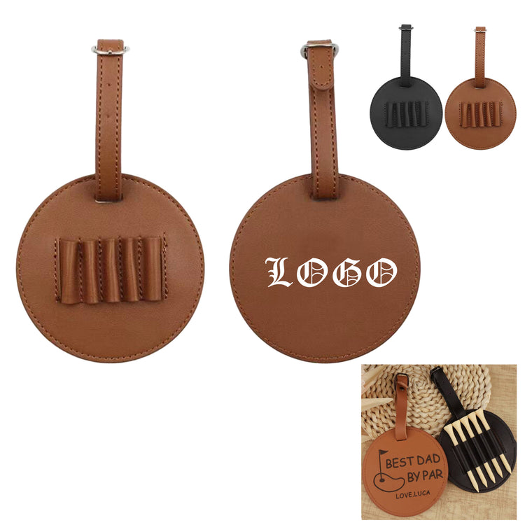 Leather PU Golf Tee Holder