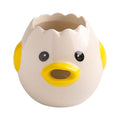 Cute Chicken Shape Porcelain Egg Yolk Egg White Separator