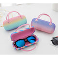 Portable Sunglasses Pouch Hard Shell with Handle