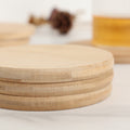 3.9In Bamboo Coasters