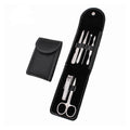 Leather Stainless Steel Nail Clipper Set