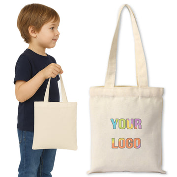 Full Color Custom Cute Kids Canvas Bag