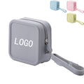Portable Square Silicone Toiletry Bag