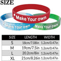 Custom Silicone Wristbands Personalized Logo Bracelets