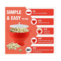 Silicone Popcorn Bowl