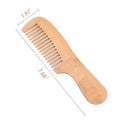 Bamboo Anti-Static Comb With Handle