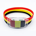 Silicone LED Flag Bracelet