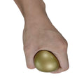 Golden Stress Reliever Ball Metallic Gold Or Silver