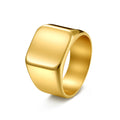Custom Engraved Stainless Steel Ring