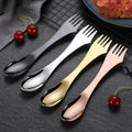 3 In 1 Stainless Steel Knife Fork Spoon Set