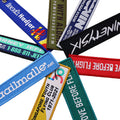 High Density Embroidery Keychain
