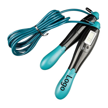 Adjustable Workout Jump Rope With Counter Timer