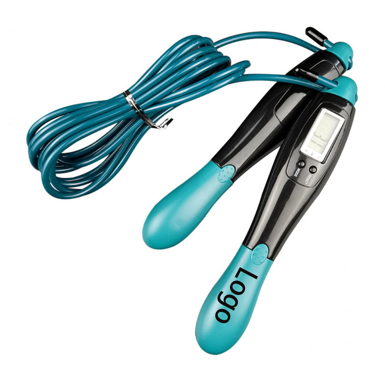 Adjustable Workout Jump Rope With Counter Timer