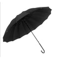 Japanese Style Small Fresh Leather Handle Umbrella