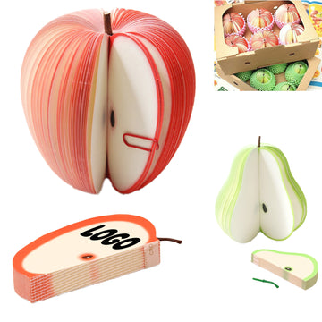 100 Sheet Creative Fruit Shaped Sticky Notes