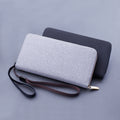 Men's Zippered Clutch Wallet