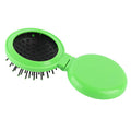 Folding Round Comb With Mirror