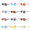 Steampunk Style Round Sunglasses
