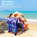 Lightweight Beach Towel Quick Dry Swimming Printing