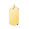 Dog Tags Stainless Steel Necklace