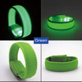 Led Glow Wristband With Velcro Closure